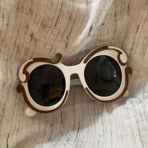 Limited Edition Prada Minimal Baroque Sunglasses